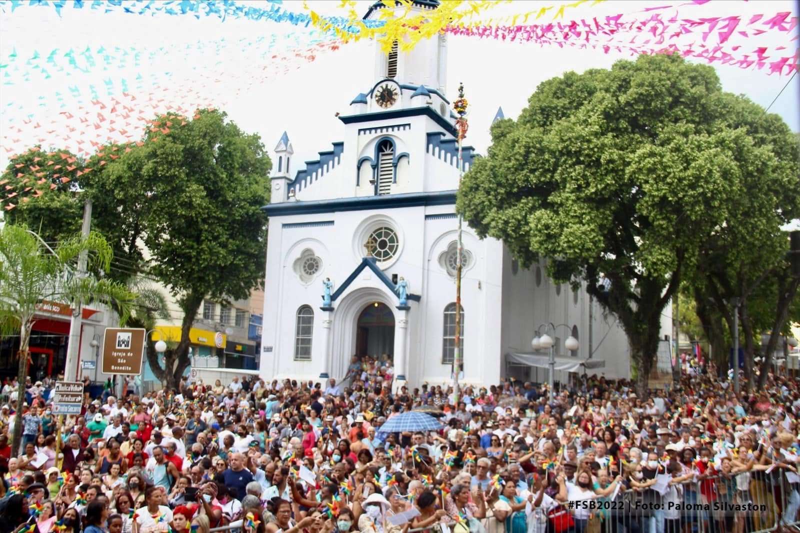 Festa de São Benedito, em Aparecida, inicia-se no Domingo de Páscoa
