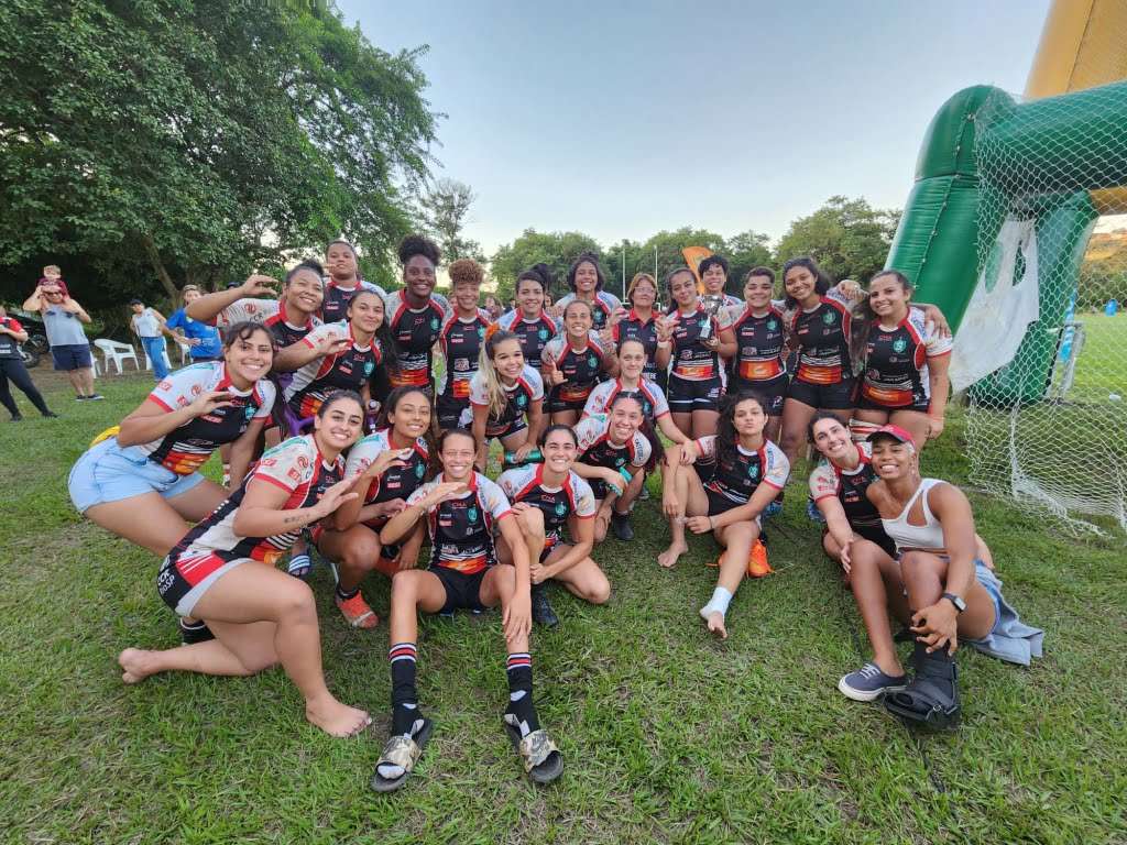 Jacareí Rugby é superado pela Band/USP e fica com vice-campeonato Paulista no Torneio de Rugby XV Feminino