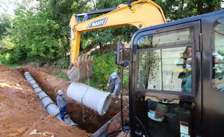 Drenagem: Jacareí prossegue com obras e asfalto na Rua Olinda Mercadante