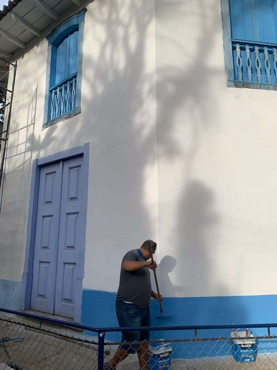 Prosseguem as obras de conservação da Capela do Pilar em Taubaté