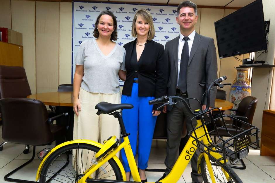 Receita Federal doa mil bicicletas para Prefeitura de São José com objetivo de insentivar a mobilidade ativa