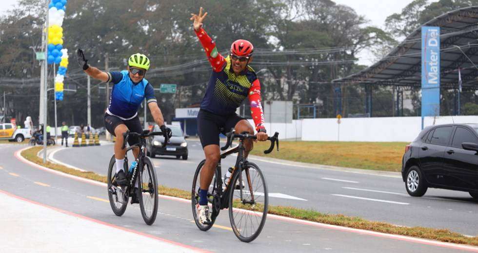 São José dos Campos tem ação educativa em comemoração ao Dia do Ciclista