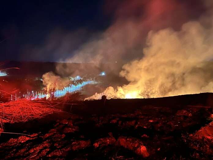Incêndio queima área de 15 mil m² de vegetação dentro da Univap
