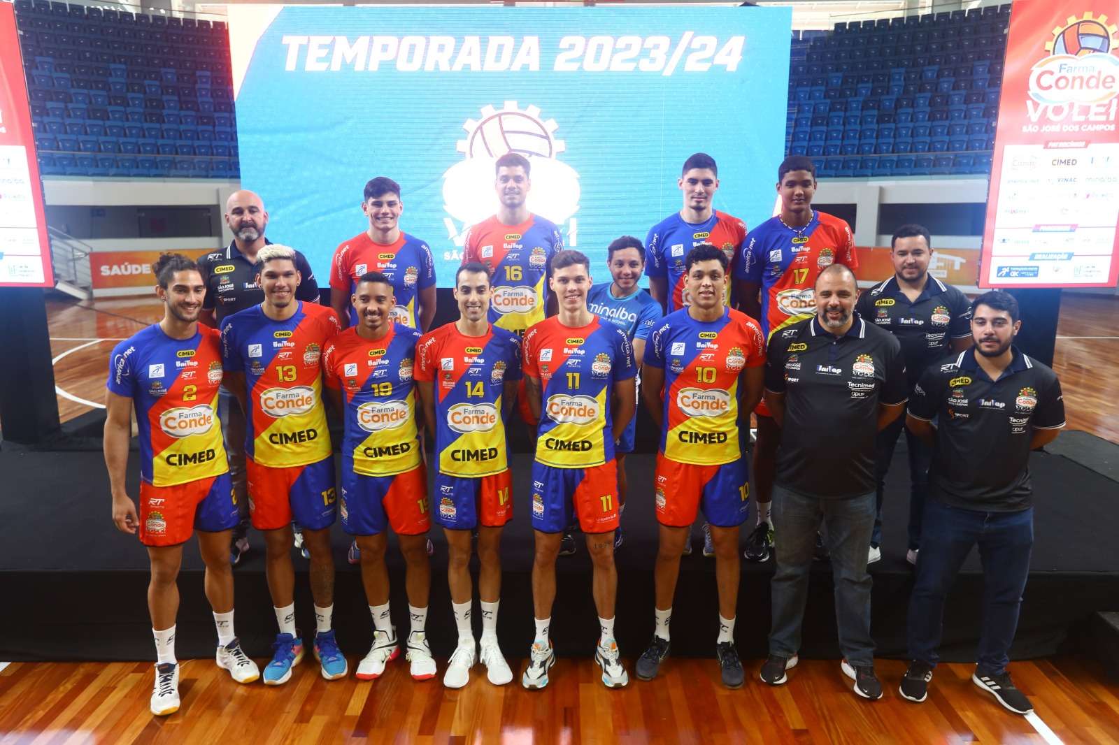 Farma Conde Vôlei São José estreia nesta segunda-feira, 21, no Campeonato Paulista