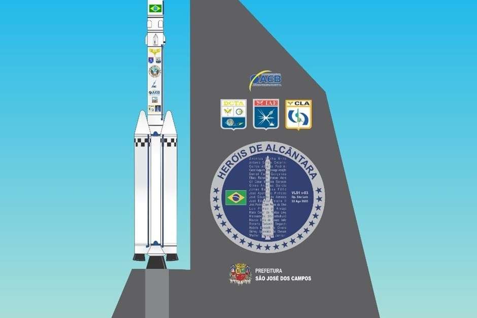 ‘Heróis de Alcântara’ ganham monumento em São José em homenagem às vítimas do acidente no VLS-1