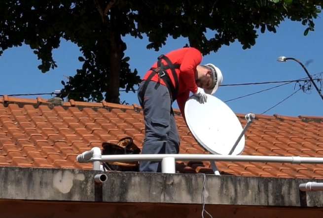 São Sebastião divulga iniciativa para entrega de kits de antena parabólica digital