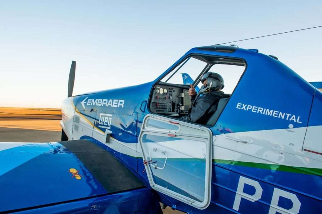 Embraer vai mostrar protótipo de avião elétrico ao público em outubro