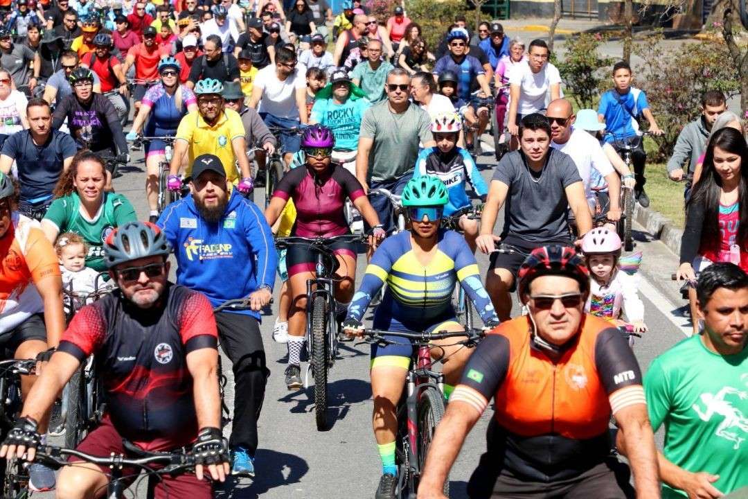 Passeio ciclístico é atração deste domingo (17) em Jacareí
