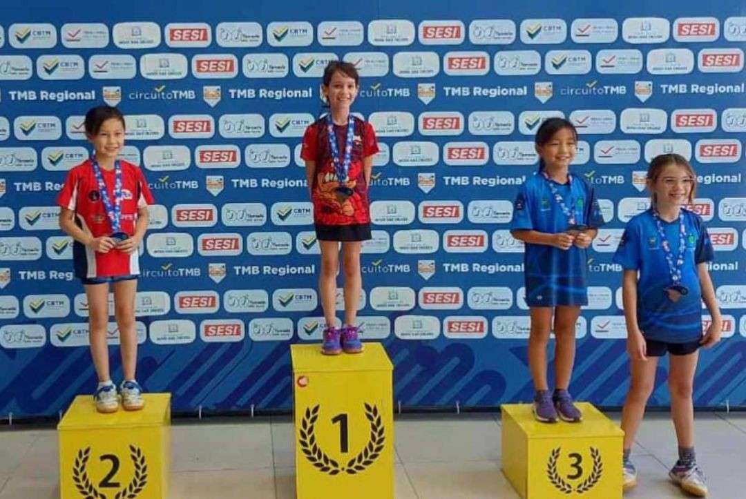 Atleta de 9 anos estreia na Liga com medalha de ouro para Jacareí