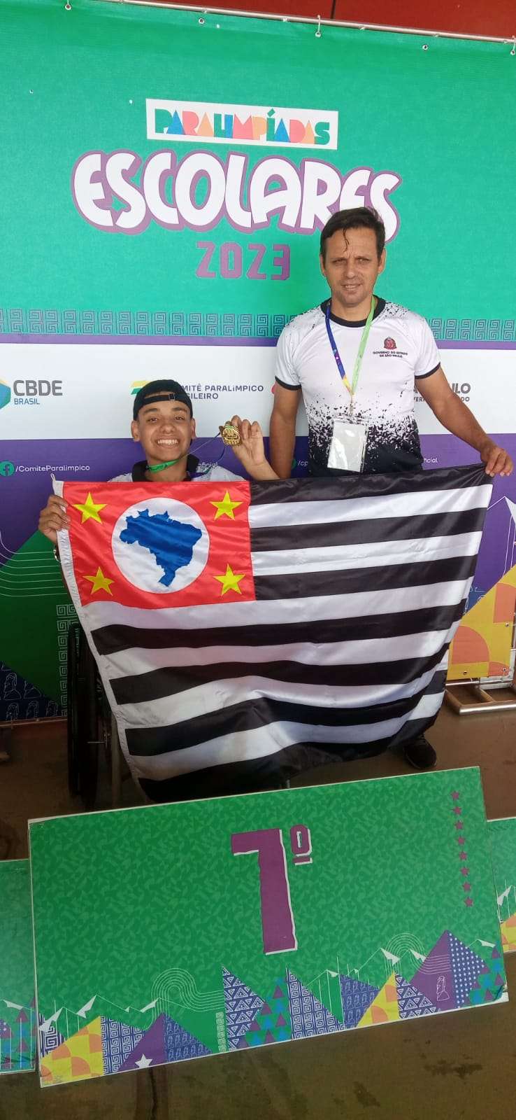 Estudante de Taubaté conquistam 23 medalhas nas paralimpíadas escolares