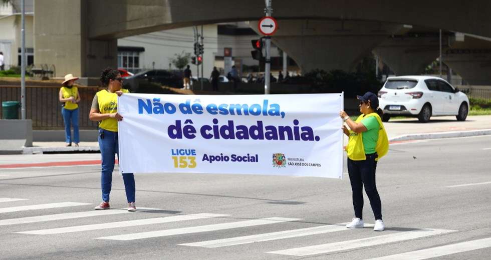 Campanha visa dar acolhimento às pessoas em situação de rua em São José
