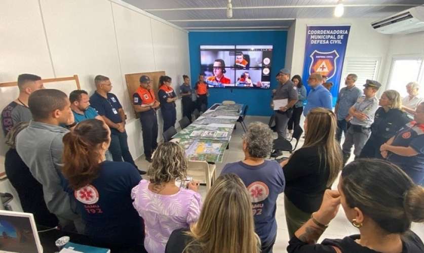 Simulado de Evacuação de Área de Risco terá participação de 350 pessoas neste sábado