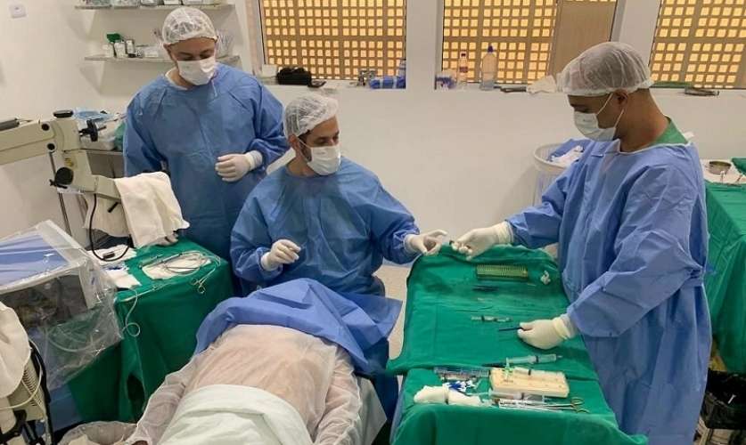 São Sebastião realiza 60 cirurgias de catarata em mais um mutirão nesta quinta-feira