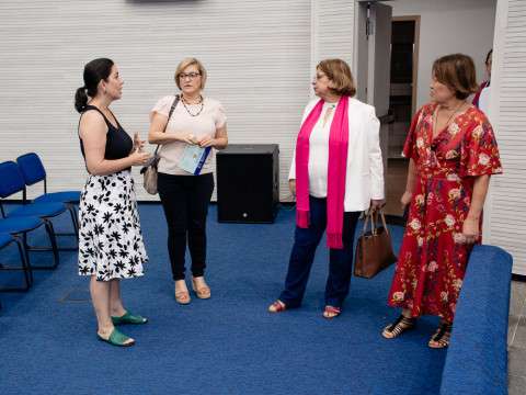 Ministra das Mulheres visita a Câmara de São José dos Campos