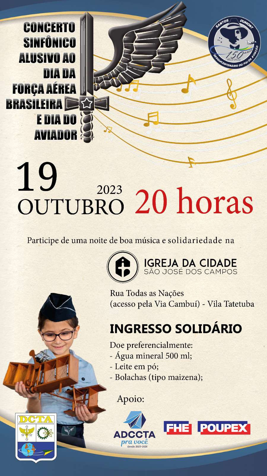 DCTA promove Concerto Sinfônico aos cidadãos joseenses e da região