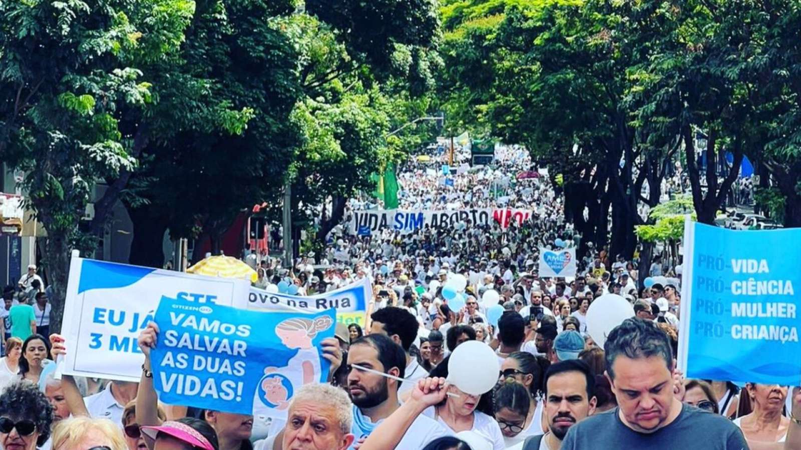 Marcha da Família contra o Aborto acontece no dia 12 em São José
