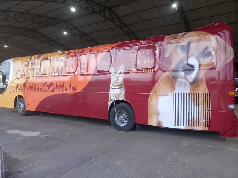 Caçapava recebe serviço de castração gratuita para pets em atendimento móvel