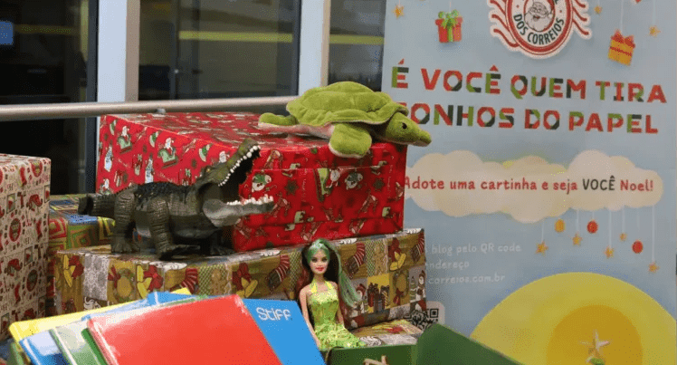 Governo reforça campanha do Papai Noel dos Correios