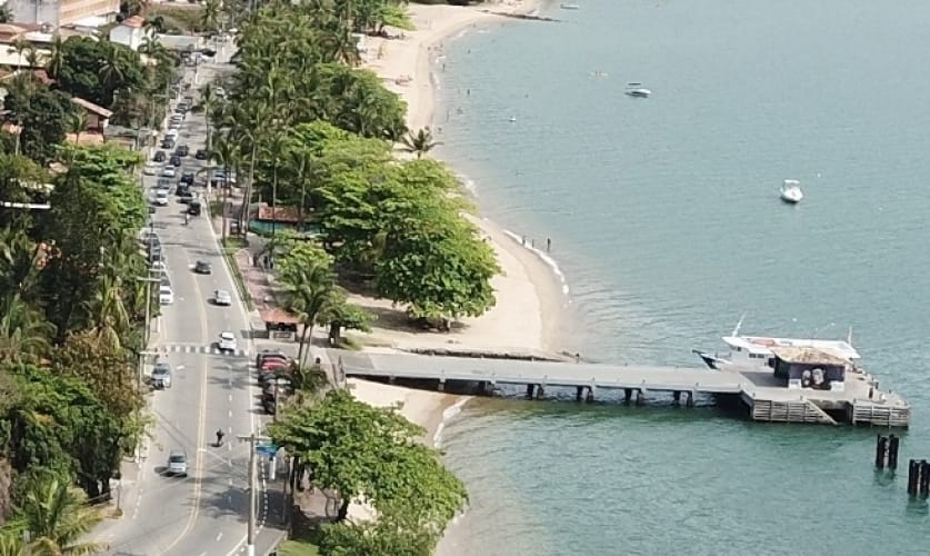 Estacionamento de veículos será proibido em trecho da Avenida Princesa Isabel durante a temporada em Ilhabela