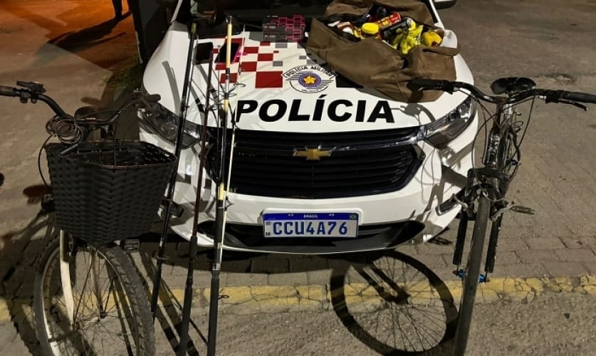 Dupla é presa após roubo de celulares durante feriado no Itaguá em Ubatuba