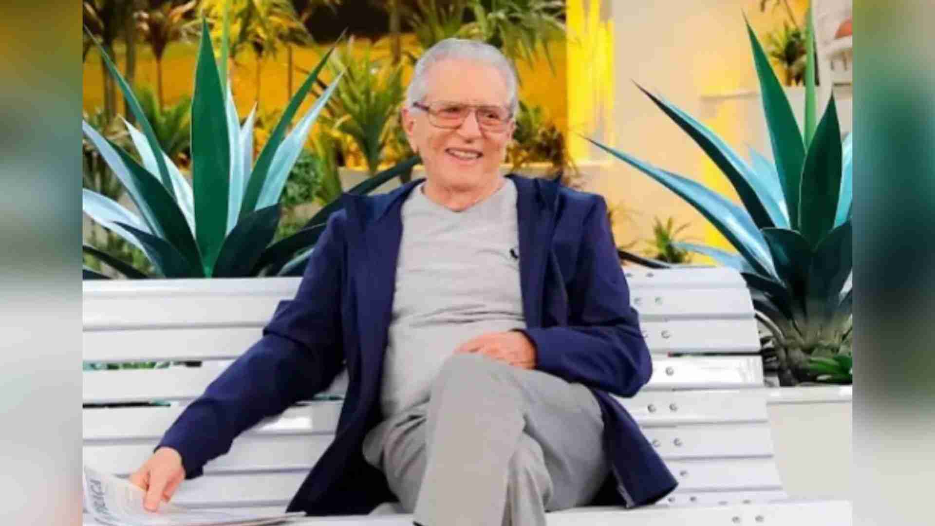 Carlos Alberto de Nóbrega volta a ser internado e terá que passar por cirurgia na cabeça