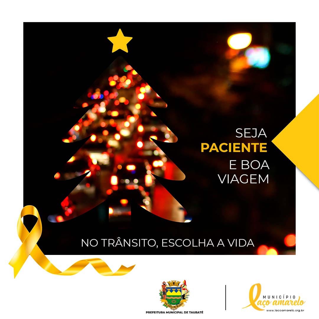 Programa Laço Amarelo traz campanha sobre atenção e cuidado no trânsito em Taubaté