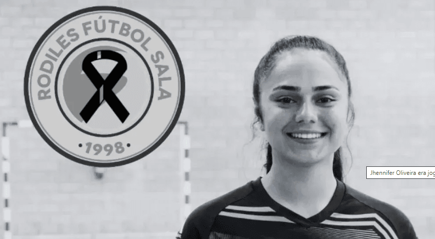 Goleira de futsal brasileira morre na Espanha