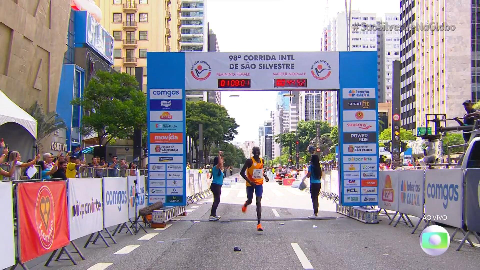 Quênia domina a São Silvestre e vence prova masculina e feminina