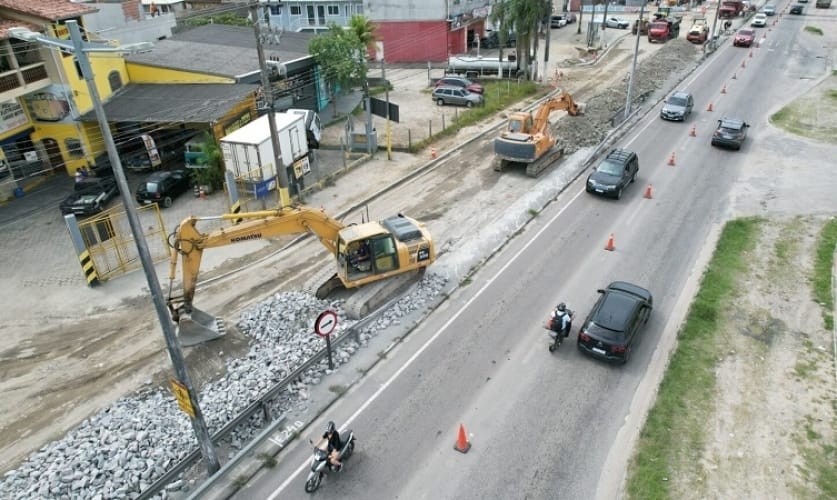 Governo do Estado retoma obras de recuperação na SP-55 no trecho de Caraguatatuba