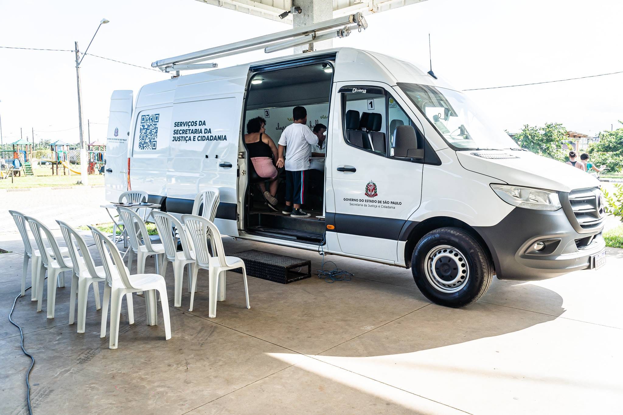 Santa Branca recebe unidade móvel do Cidadania Itinerante