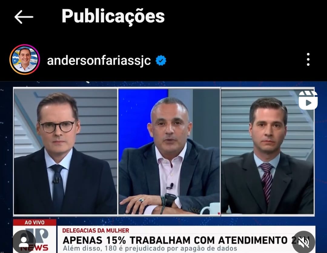 Delegado Palumbo destaca serviço da GCM de São José em entrevista para a Jovem Pan News