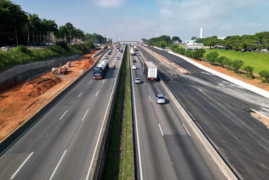 Trecho de pista da marginal da Via Dutra será liberado ao tráfego em São José
