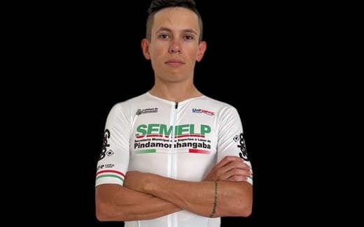 Ciclista de Pinda integra seleção do Brasil em disputa na Colômbia