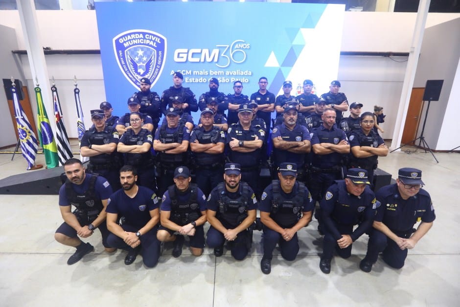 Guarda Municipal comemora 36 anos em São José dos Campos
