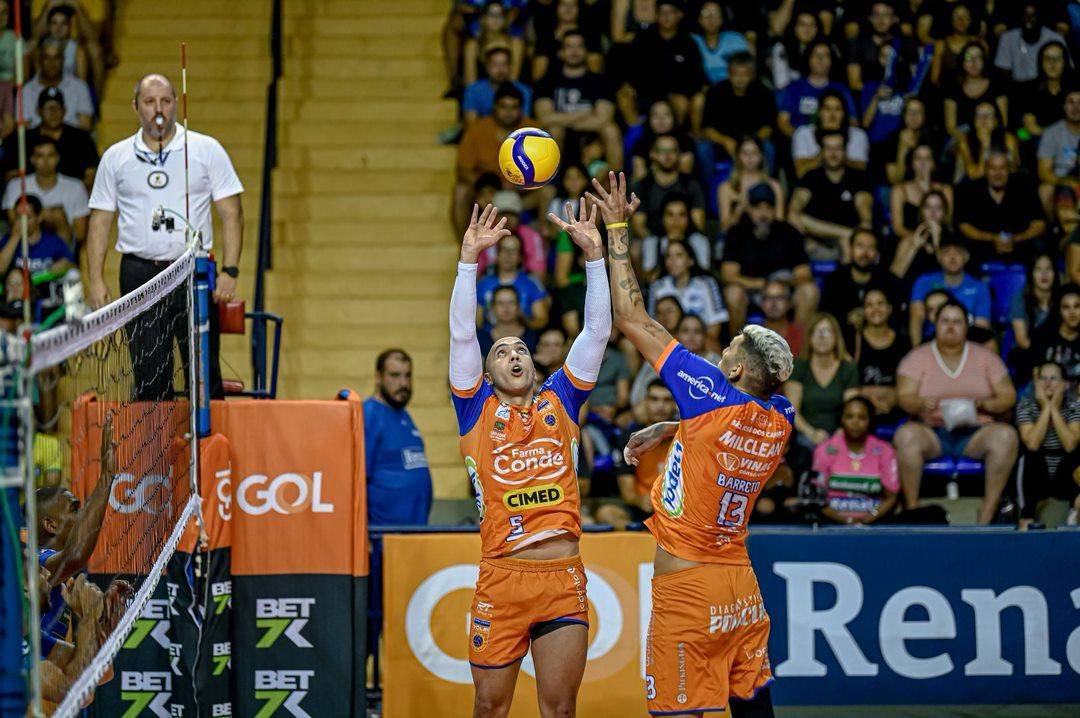 Farma Conde Vôlei vence o Vôlei Renata em Campinas