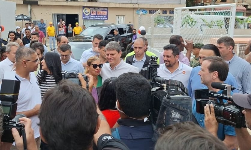 Governador Tarcísio de Freitas inaugura escola na Costa Sul de São Sebastião, nesta quinta-feira