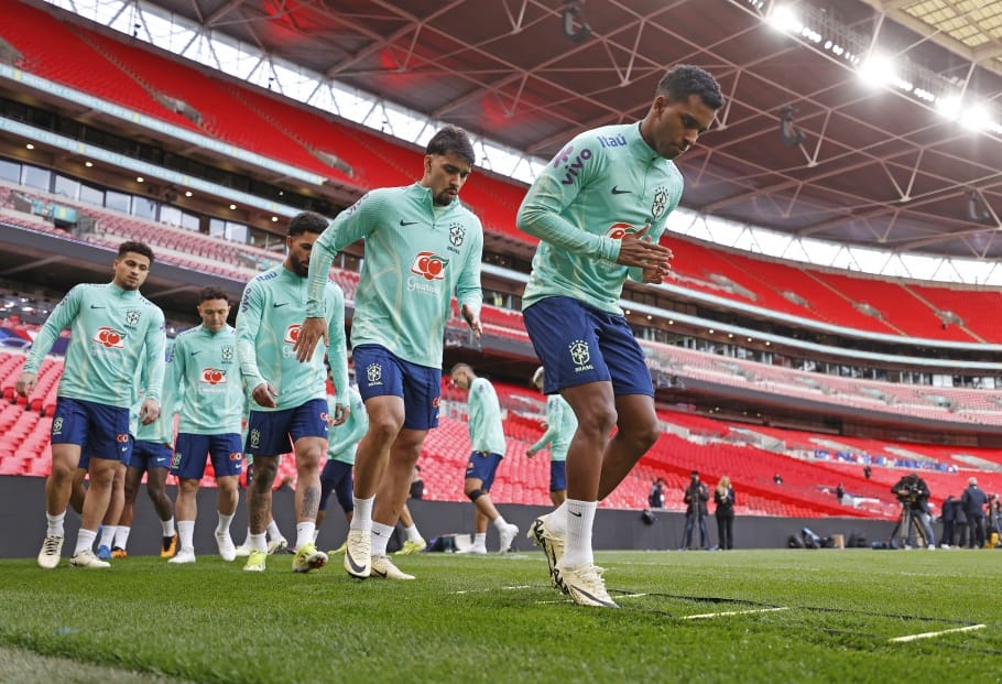 Brasil tem vantagem em histórico contra a Inglaterra