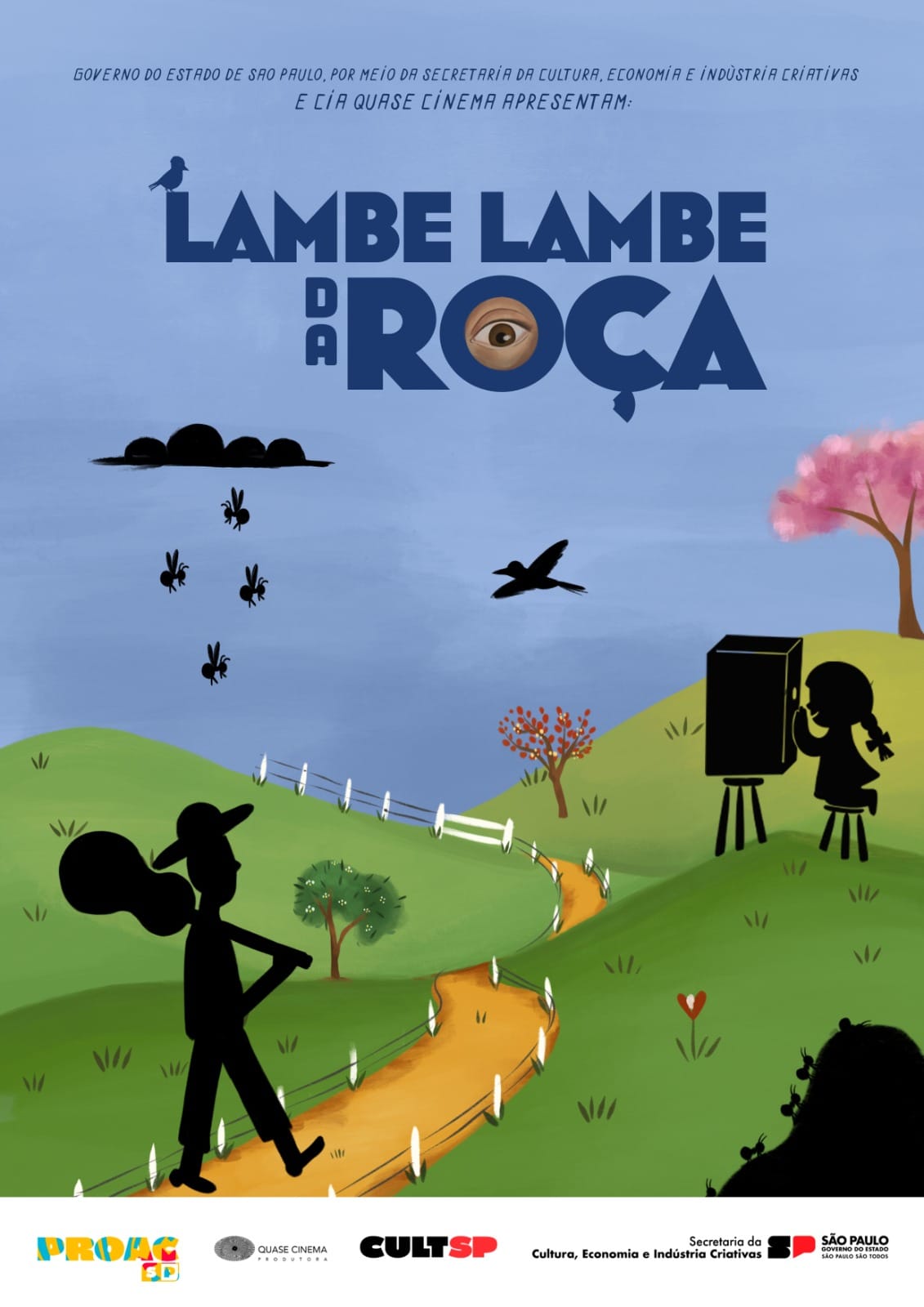 Espetáculo “Lambe Lambe da Roça” apresenta Teatro de Sombras no Vale do Paraíba