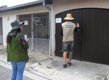 Jacareí prossegue com campanha contra a dengue em bairros da cidade