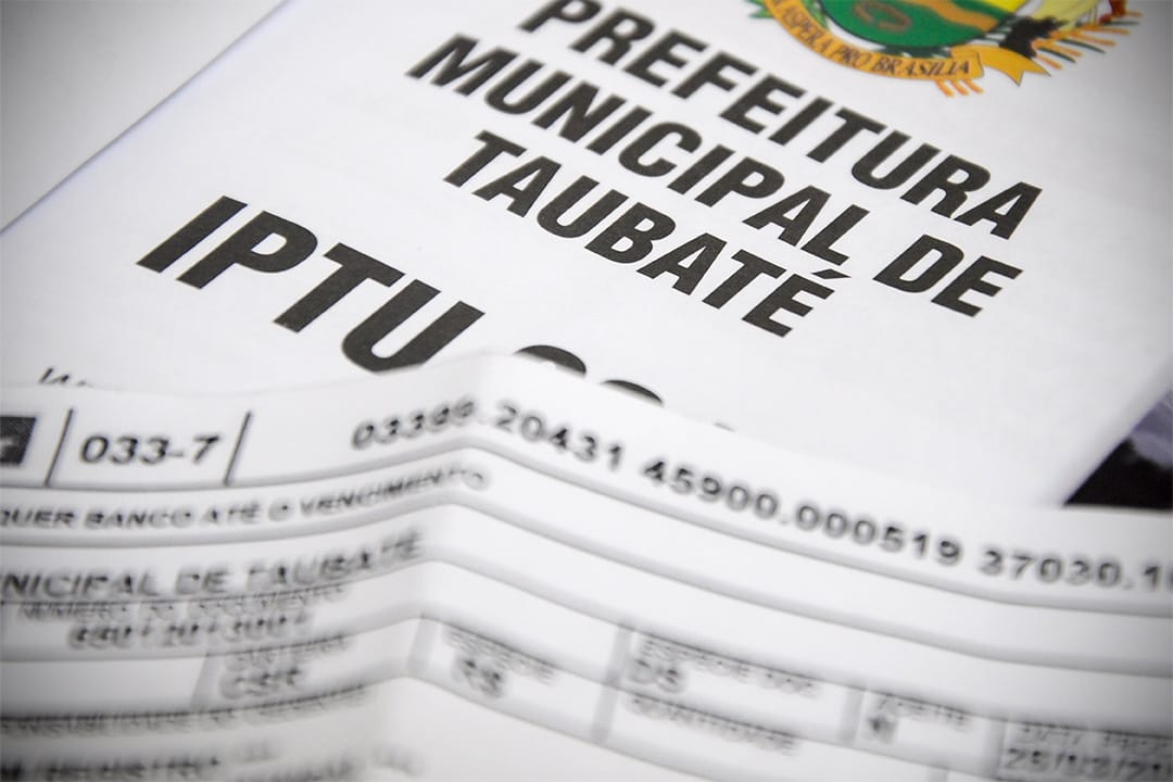 Taubaté prorroga prazo para pagamento da primeira parcela do IPTU