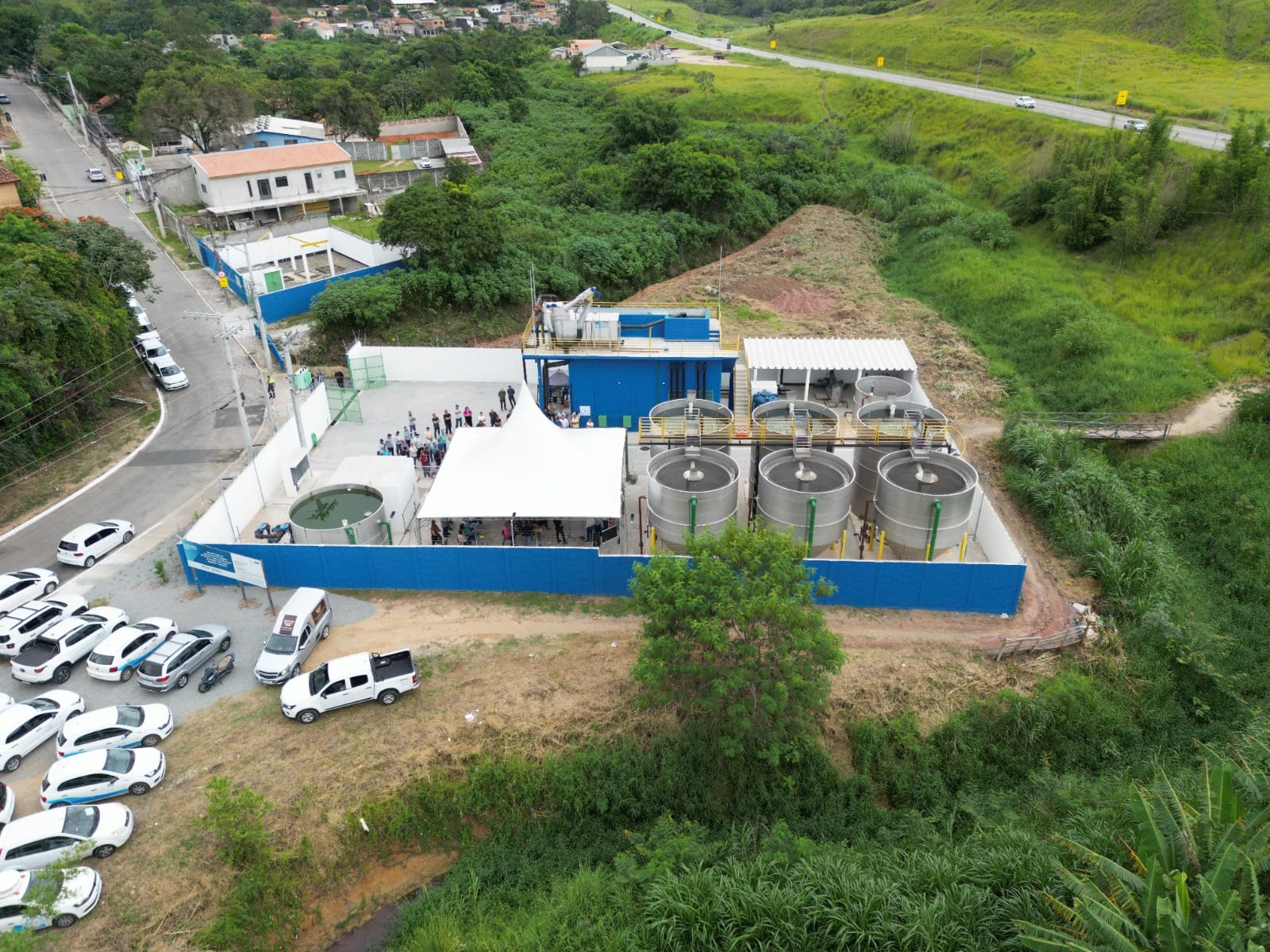 Jacareí inaugura Estação de Tratamento de Esgoto no Igarapés e avança para 90,82% de tratamento de esgoto