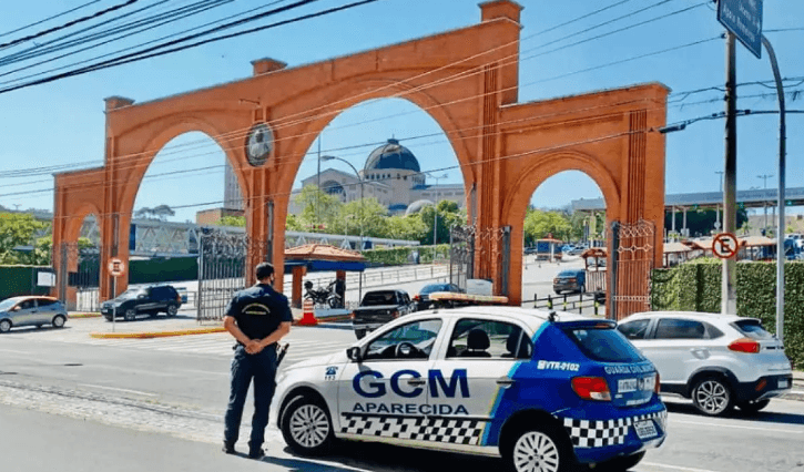 Guarda Municipal dará apoio aos fiéis durante a Semana Santa em Aparecida