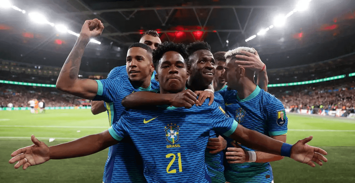 Brasil vence Inglaterra por 1×0 na estreia de Dorival Júnior