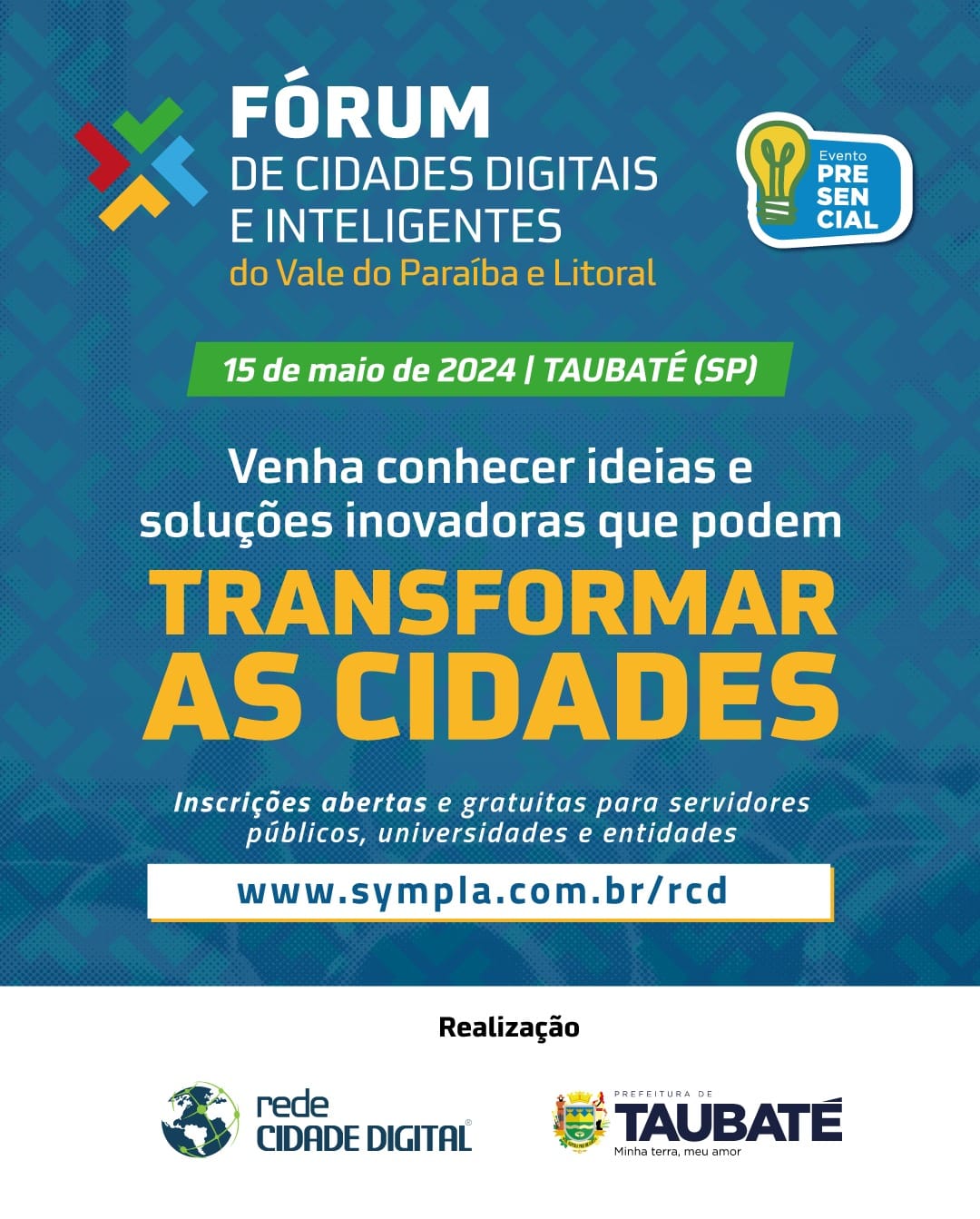 Taubaté promove fórum de Cidade Digitais e Inteligentes