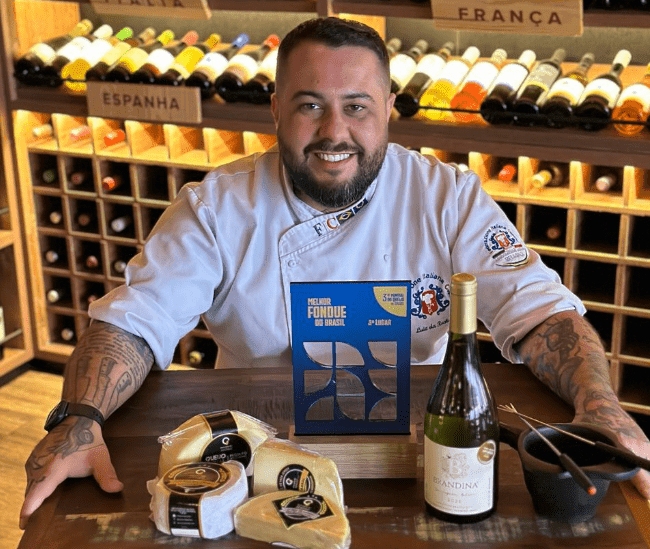 Chef de Campos do Jordão garante o 3º lugar em concurso nacional de Fondue