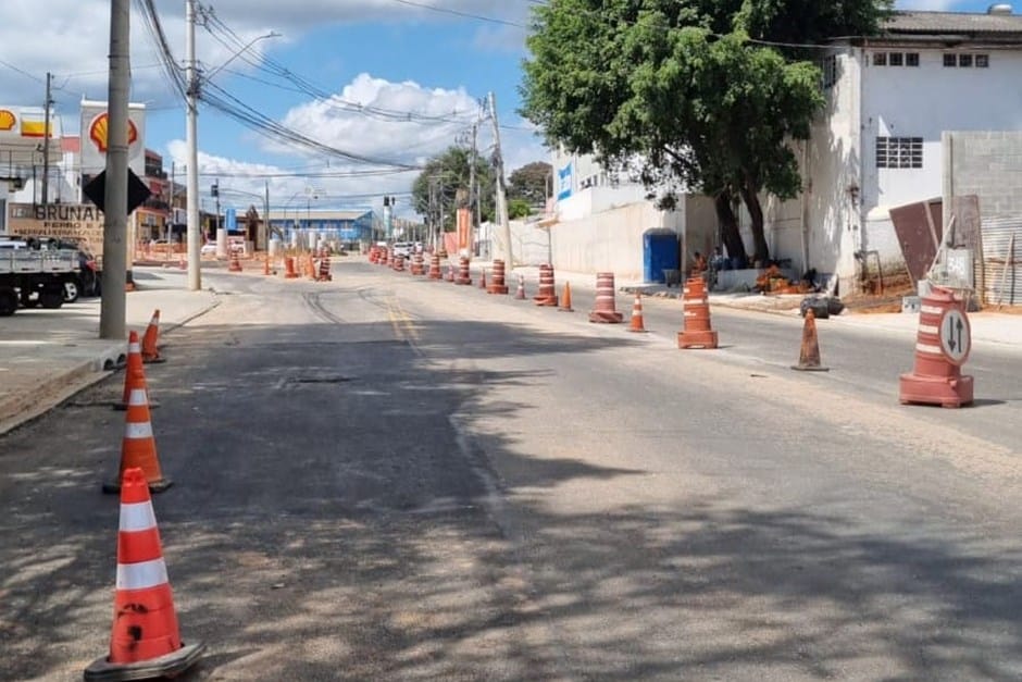 Trecho da João Rodolfo Castelli está interditada para obras de duplicação