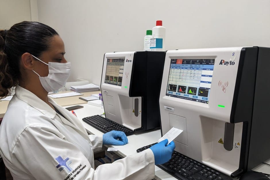 Centro da Dengue do HM tem novos aparelhos para hemograma em São José