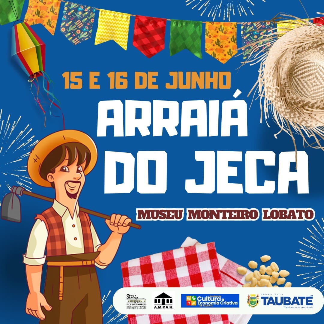 Museu Monteiro Lobato promove Arraiá do Jeca neste fim de semana