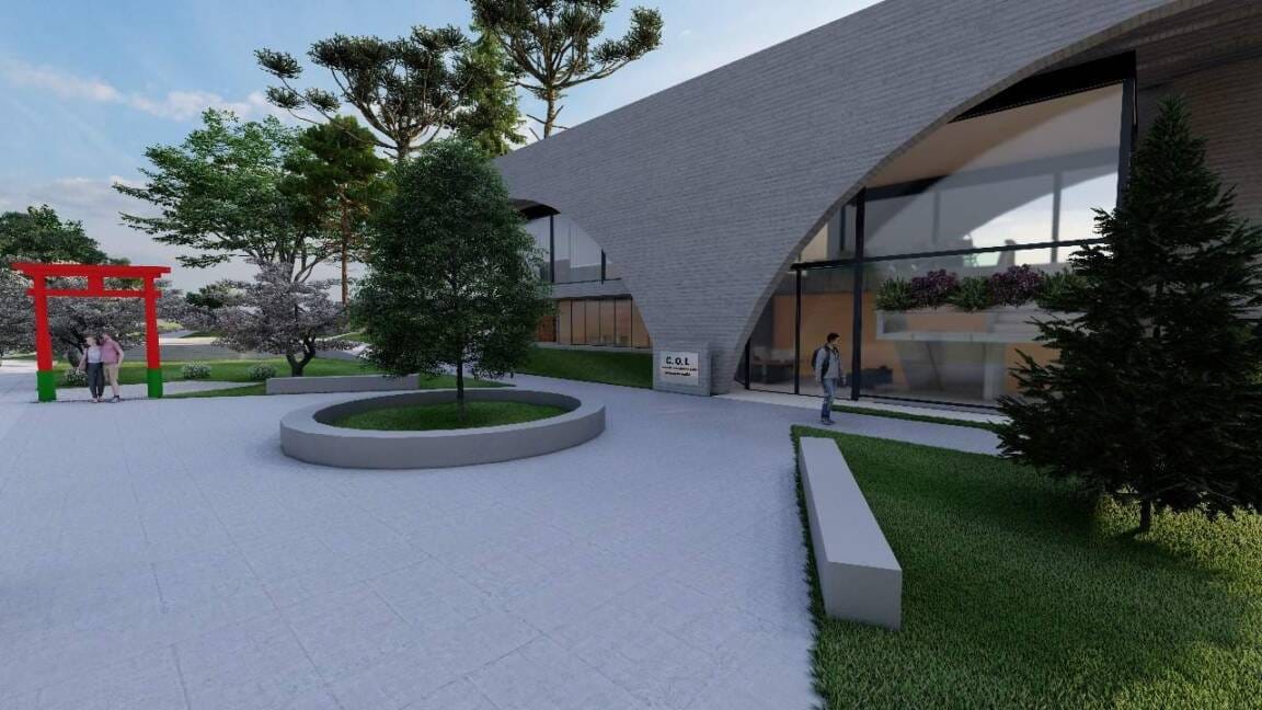 Prédio icônico de Ruy Ohtake em Campos do Jordão passa por revitalização e se transforma em Centro de Monitoramento