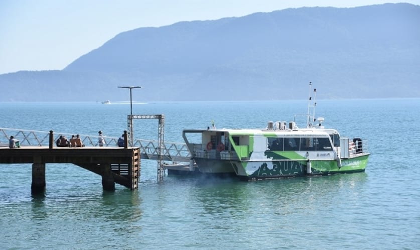 Aquabus amplia pontos de embarque em Ilhabela